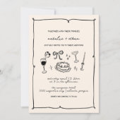 Faire-part de mariage à main (Devant)