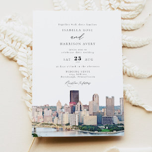 Faire-part de mariage à Pittsburgh Pennsylvanie su
