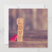 Faire-part de mariage à rayures (Dos)