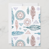 faire-part de mariage à thème des années 1970 (Dos)