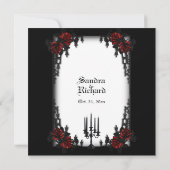 Faire-part de mariage à thème du Trimestre françai (Dos)