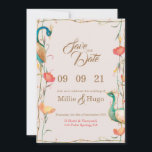 Faire-part de mariage à thème Peacock<br><div class="desc">Faire-part de mariage à thème Peacock</div>