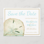 Faire-part de mariage à thème plage simple (Devant)