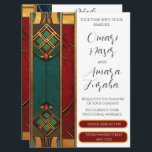 Faire-part de mariage Afrocentrée personnalisée<br><div class="desc">Découvrez une collection harmonieuse d'essentiels mariages afrocentriques, tous décorés avec le même design dynamique et personnalisé. Nos Faire-part de mariage Afrocentriques donnent le ton de votre célébration, avec des motifs complexes et des détails personnalisables qui célèbrent votre histoire d'amour unique. Améliorez votre expérience en personnalisant les messages, les gros titres...</div>
