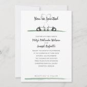 Faire-part de mariage agricole — Style classique (Devant)