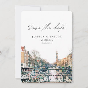Faire-part de mariage Amsterdam à date réservée