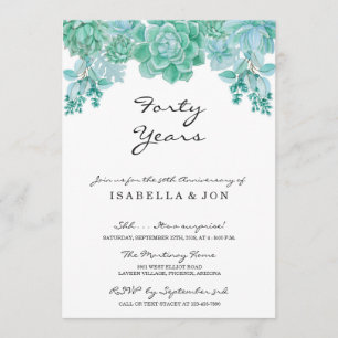 Faire-part de mariage anniversaire de mariage succ