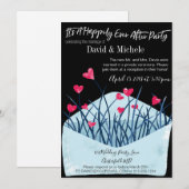 Faire-part de mariage après la cérémonie/Rempli de (Devant / Derrière)