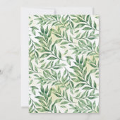 Faire-part de mariage aquarelle (Dos)