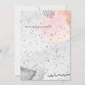 faire-part de mariage aquarelle (Devant)