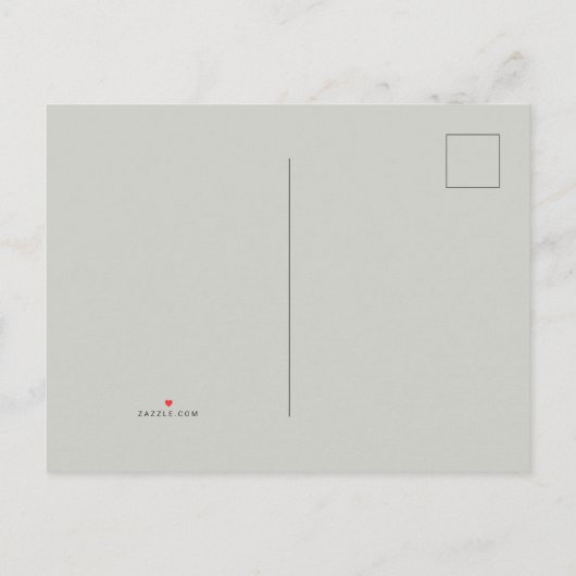 Faire-Part de Mariage Aquarelle Florale Automnale (Dos)