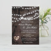 Faire-part de mariage | Arborescence de partie (Debout devant)