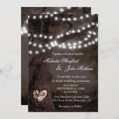 Faire-part de mariage | Arborescence de partie (Devant / Derrière)