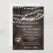 Faire-part de mariage | Arbre des lumières (Devant)