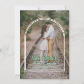 Faire-Part De Mariage Arc Tendance (Devant)