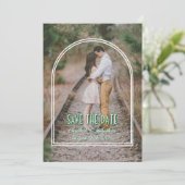 Faire-Part De Mariage Arc Tendance (Debout devant)
