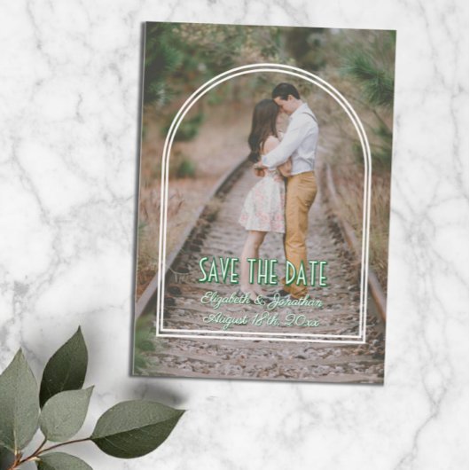 Faire-Part De Mariage Arc Tendance