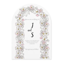 Faire-part de mariage Arche Moderne | Esthétique É
