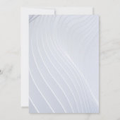 Faire-part de mariage argent chic et élégant (Dos)