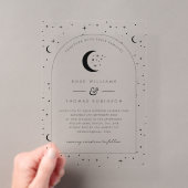 Faire-Part de Mariage Arqué Céleste (In situ (ordinateur de poche))