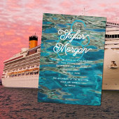 Faire-part de mariage Arrière - plan d'eau