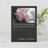 Faire-part de mariage artistique de meilleur ami (Debout devant)