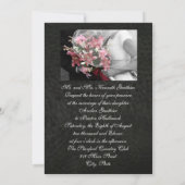 Faire-part de mariage artistique de meilleur ami (Dos)