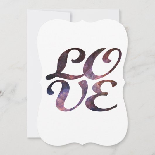 Faire-part de mariage Astronomy Love (Devant)