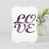 Faire-part de mariage Astronomy Love (Debout devant)