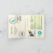 Faire-part de mariage au format Passeport de Rivie (Intérieur)