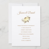 Faire-part de mariage au temple (Devant)