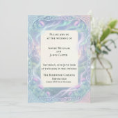 Faire-part de mariage Aurora Celtic Thistle (Debout devant)