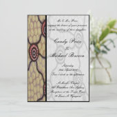 Faire-part de mariage autochtone Eora (Debout devant)