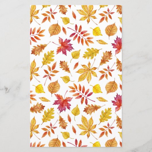 Faire-part de mariage automnal Couronne de feuille (Dos)
