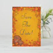 Faire-part de mariage Automne Bliss (Debout devant)