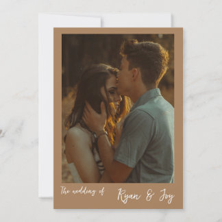 Faire-part de mariage Automne/Boho