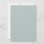 Faire-Part de Mariage aux Feuilles de Eucalyptus B (Dos)