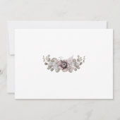 Faire-part de mariage aux feuilles d'eucalyptus Ro (Dos)