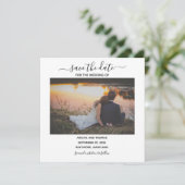 Faire-Part de Mariage avec Calligraphie Moderne (Debout devant)