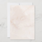 Faire-part de mariage avec canopy floral rose viol (Dos)