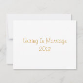 Faire-part de mariage Avec Cercles Mariages - Pers (Dos)