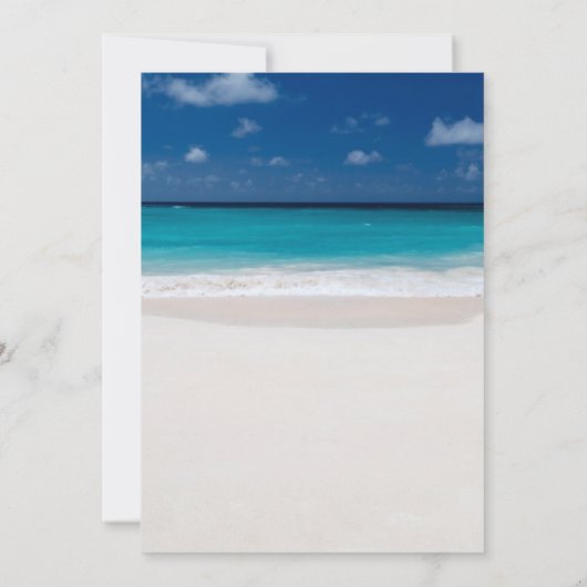 Faire-part de mariage avec des noms dans des cœurs (Dos)