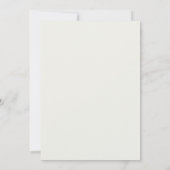 Faire-part de mariage avec illustration du lieu (Dos)
