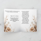 Faire-part de mariage avec style et élégance (Intérieur)