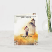 Faire-part de mariage avec style et élégance (Devant)