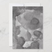 Faire-part de mariage avec typographie 'Just Marri (Dos)