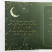 Faire-part de mariage Barbara + Tim Trifold (Intérieur en premier)
