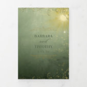 Faire-part de mariage Barbara + Tim Trifold R12 (Page de couverture)
