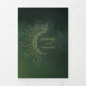 Faire-part de mariage Barbara + Tim Trifold R14 (Page de couverture)