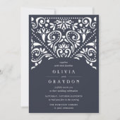 Faire-part de mariage Beaux-Arts | encre (Devant)